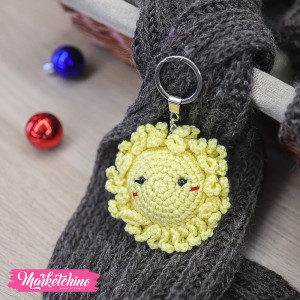 Crochet Keychain-Sun