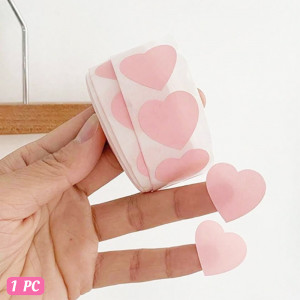 1Pc Of Love Pink Stickers For Gift
