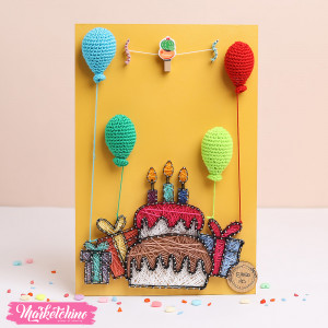 String Art-Tableau-Happybirth Day