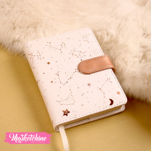 NoteBook-White Marble