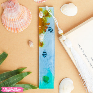 Resin Bookmark-Sea