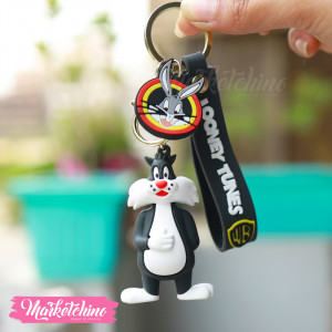 Silicone Keychain-Sylvester
