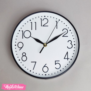Acrylic Wall Clock-Black