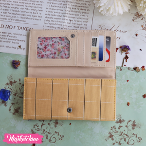 Leather Wallet-Blue Bear