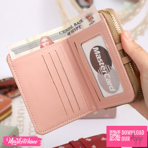 Leather Wallet - Leaves 