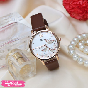 Watch For Women-Brown Butterfly 