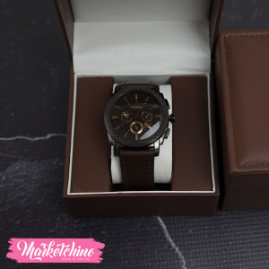 Watch For Men-Fossil-Brown