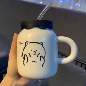 Ceramic Jar Mug-Bunny 