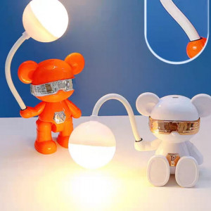 Acrylic Lighting Lamp-Orange Bear