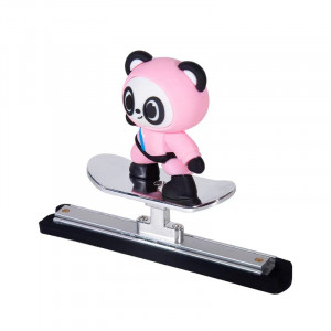 Cute Skateboard Panda Decoration for Car Interior