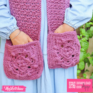 Crochet Scarf For Women - Classic 