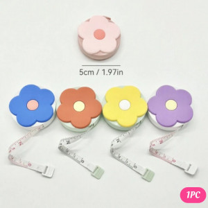 1Pc Random Of Double-Sided Graduation Mini Portable Tape Measure