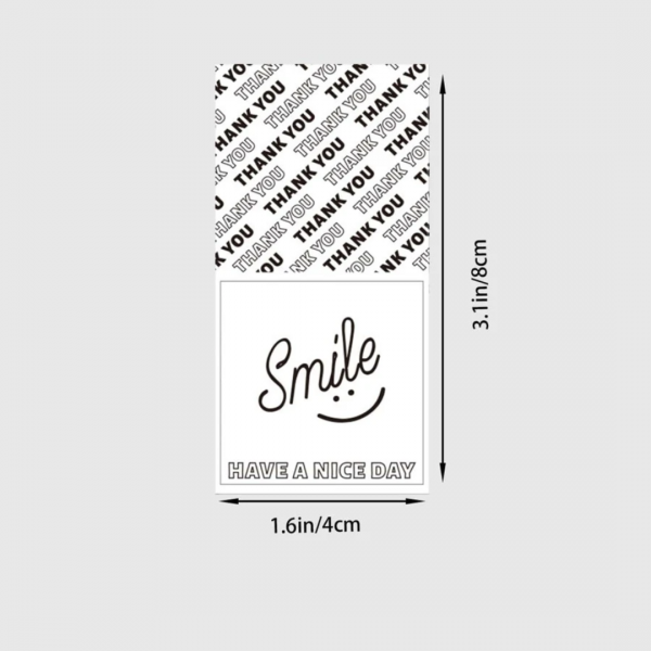 50pcs Slogan Graphic Gift Sticker