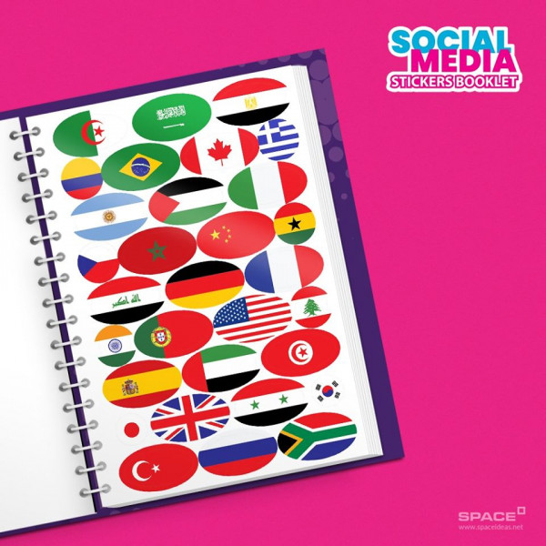 Sticker Booklet-Social Media 