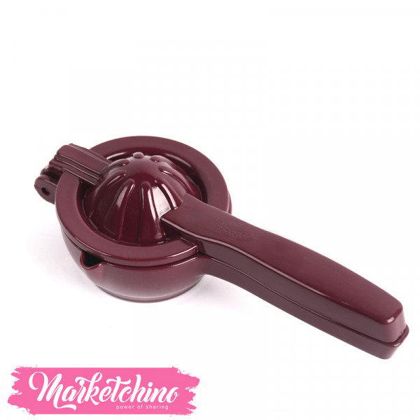 Plastic-Lemon squeezer-Marron