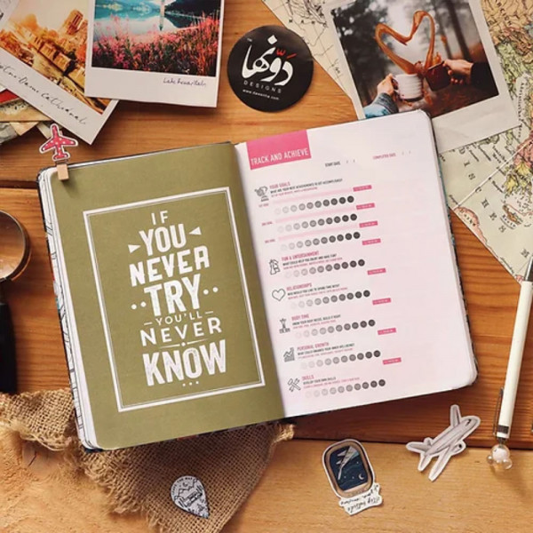 Notebook Adventure-Map addict 
