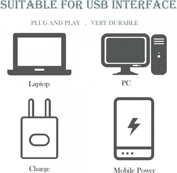 USB Plug and Play Light Plug in LED Night Light Mini USB LED Light 