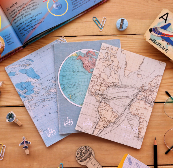 Notebook-Maps Set OF (3 )