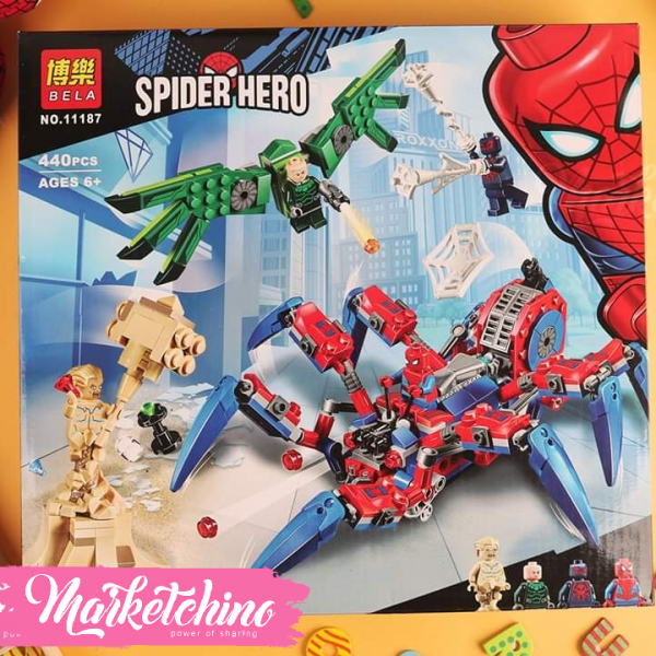 Bela Spider Man Spider Crawler 440 piece Buy best Handmade