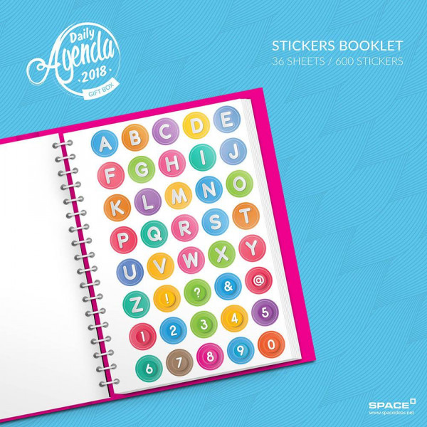 Mini Sticker Booklet-Different