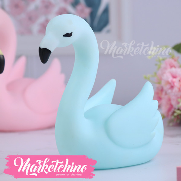 Decorative Lamp-Flamingo-Light Blue
