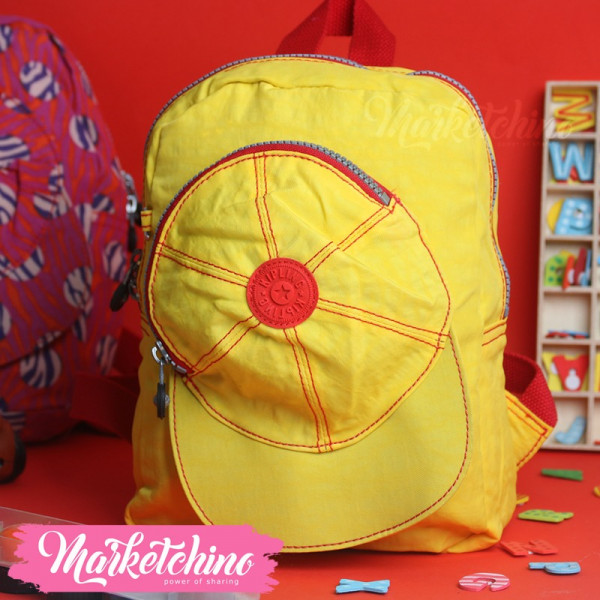 Yellow kipling 2025 backpack