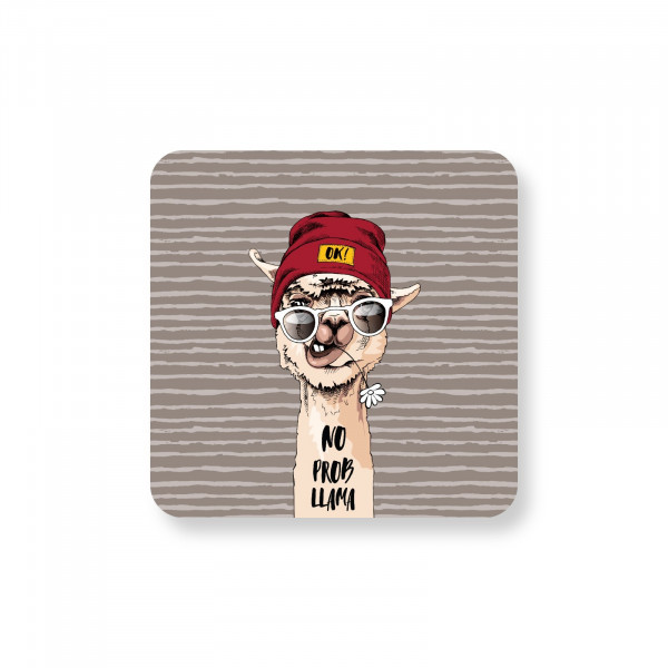 Rubber Mouse Pad-Lama 