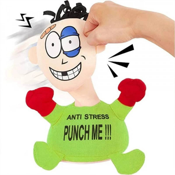 Punch Me Doll, Electric Plush Vent Toy Comfortable Touching