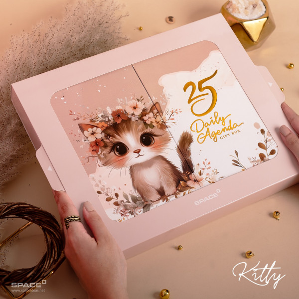 Box Daily planner Perfect - Kitty ( 2025 )