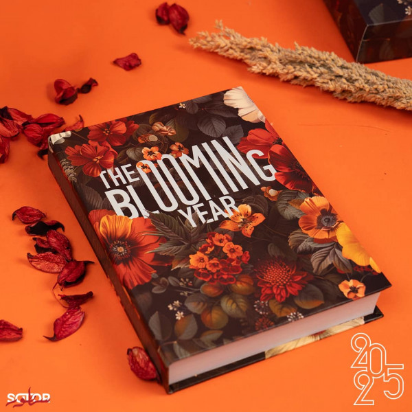 Box Daily planner - Blooming ( 2025 ) 
