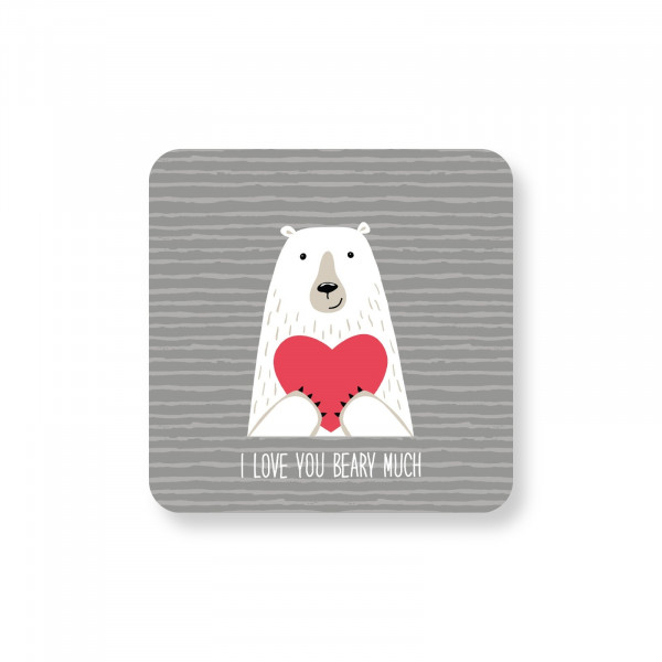 Rubber Mouse Pad-Bear