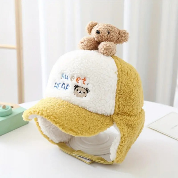 Ear covering hotsell caps for babies