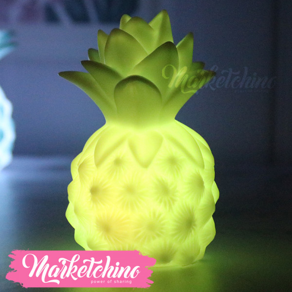 Decorative Lamp-Pineapple-White