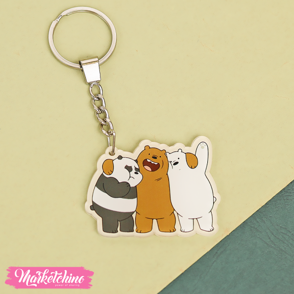 We bare bear discount keychain