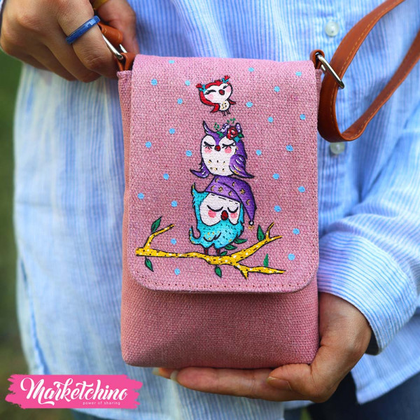 Mini Cross Bag-Owl