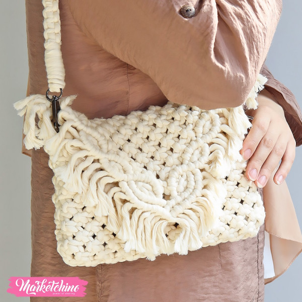 Cross Bag-Beige 