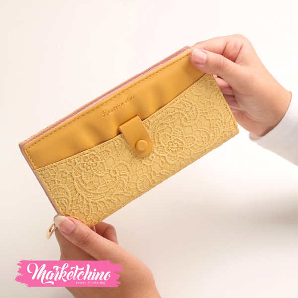 Wallet-Flower Yellow 