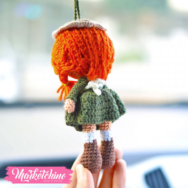 Mini Doll-Crochet-Anne (15 cm )