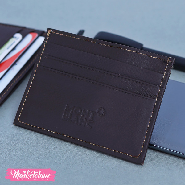 Leather Card Case-Mont Blanc