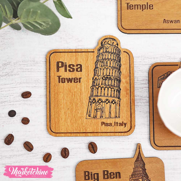 Coaster-Pisa Tower