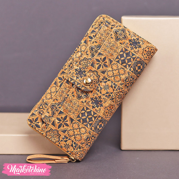 Leather Wallet  - Mandala 