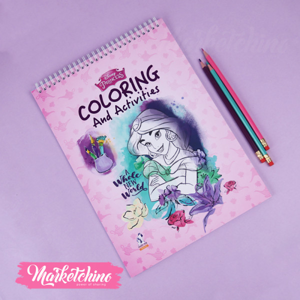 Colouring Book-Princess And  Activities 