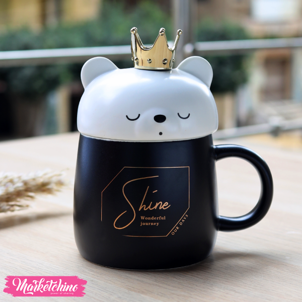 Ceramic Mug-Crown Bear 2