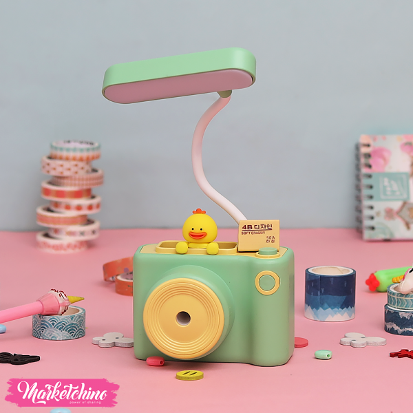 Acrylic Camera Lighting Lamp&Sharpener-Green