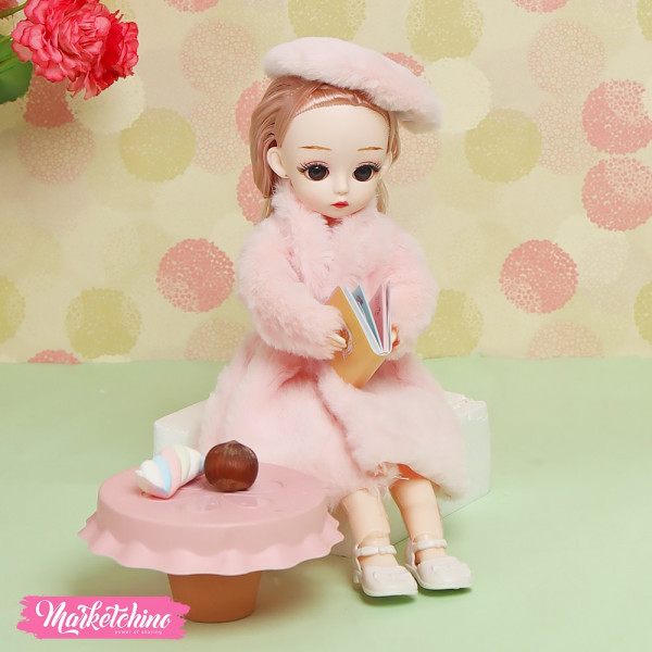Hard Rubber Doll With Stand (30 cm ) 