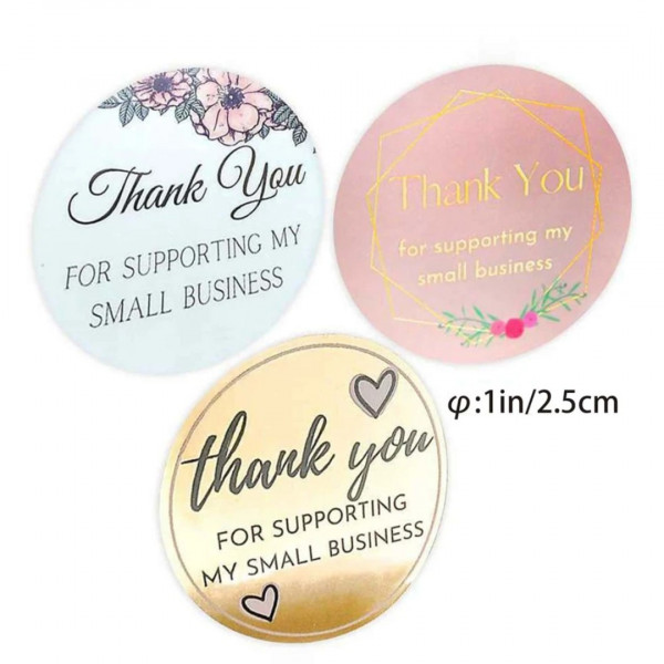 500 pcs Slogan Graphic Gift Sticker 1