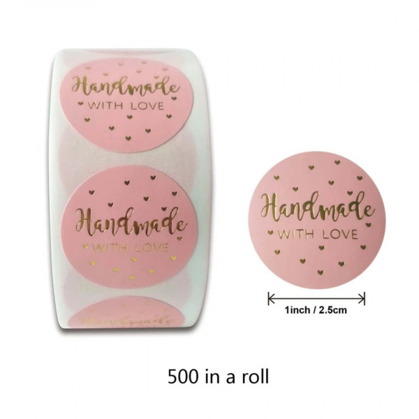500 pcs Slogan Graphic Gift Sticker