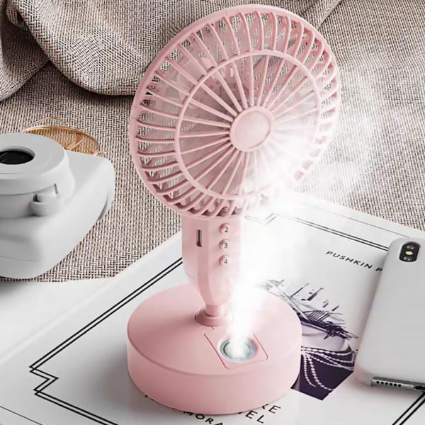 Air Conditioner Fan Desk , 3 Speed Desk Fan , Battery Recharging