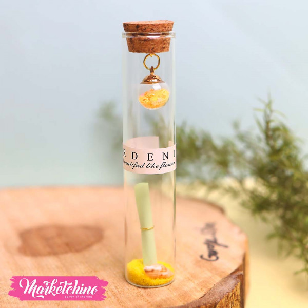 Letter Bottle-Sea Shell-Purple