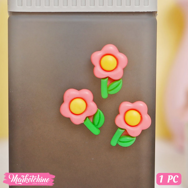 1Pc Hard Silicone 3D Random Attachment - Flower